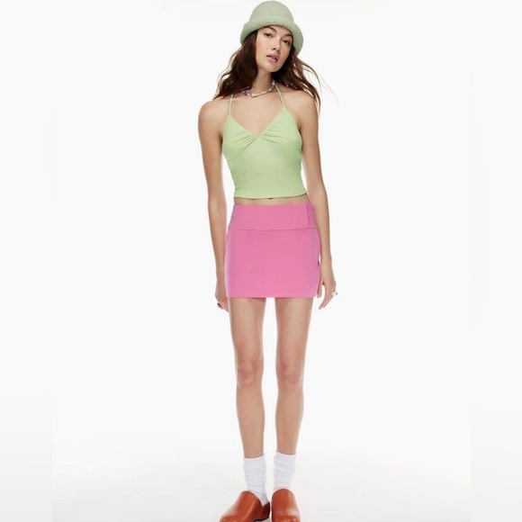 LAVENDER Sunday best aritzia lavender polly halter top - Picture 5 of 9